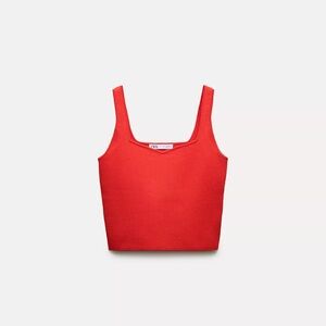 NWT Zara Red Tank Top